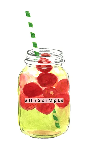 [LINE着せ替え] ahns simple_029_drink4の画像1