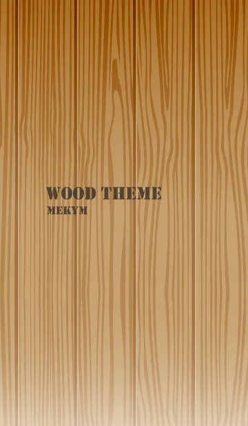 [LINE着せ替え] Wood Theme.の画像1