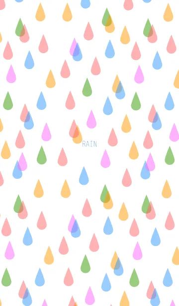 [LINE着せ替え] -RAIN-の画像1