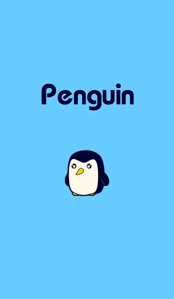 [LINE着せ替え] Penguin Cuteの画像1