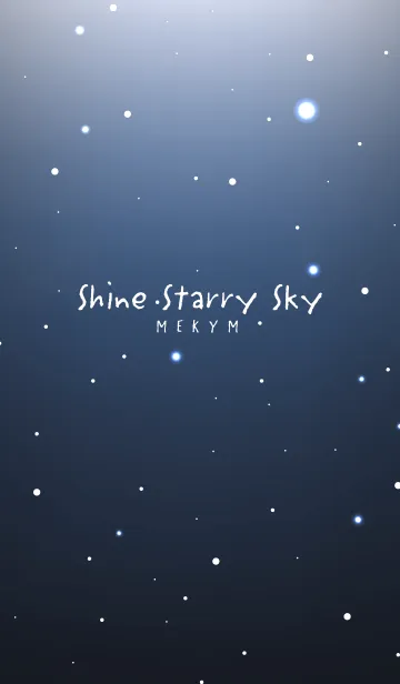 [LINE着せ替え] Shine Starry Skyの画像1