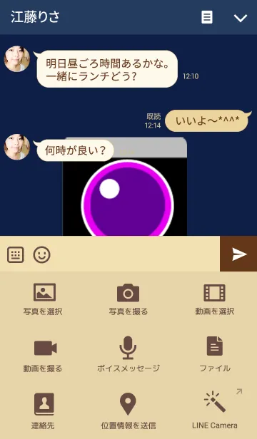 [LINE着せ替え] flat cameraの画像4