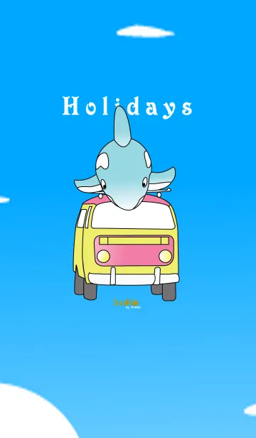 [LINE着せ替え] Holidaysの画像1