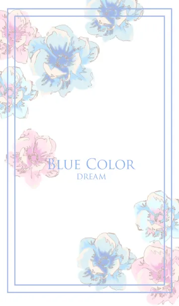 [LINE着せ替え] Blue color dreamの画像1