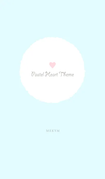 [LINE着せ替え] Pastel Heart Themeの画像1