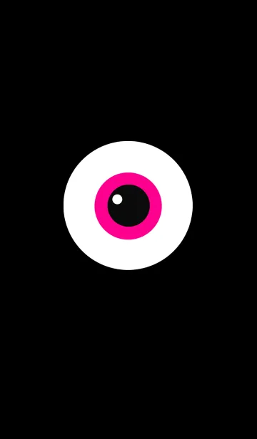 [LINE着せ替え] Round eyeballの画像1