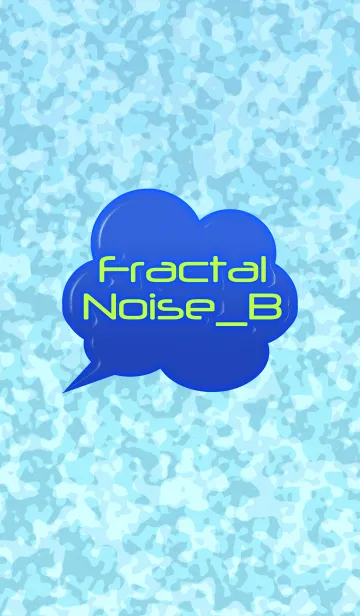 [LINE着せ替え] Fractal Noise_B！の画像1