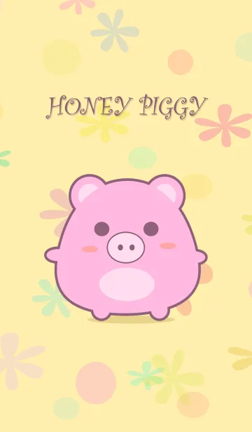 [LINE着せ替え] Honey piggyの画像1