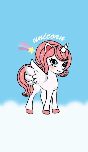 [LINE着せ替え] Beautiful unicornの画像1