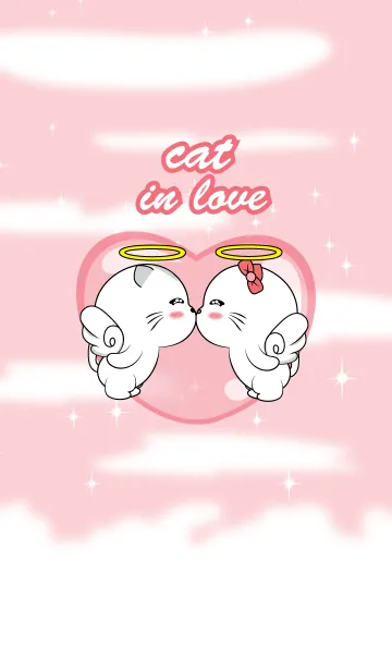 [LINE着せ替え] Cat in lover2の画像1