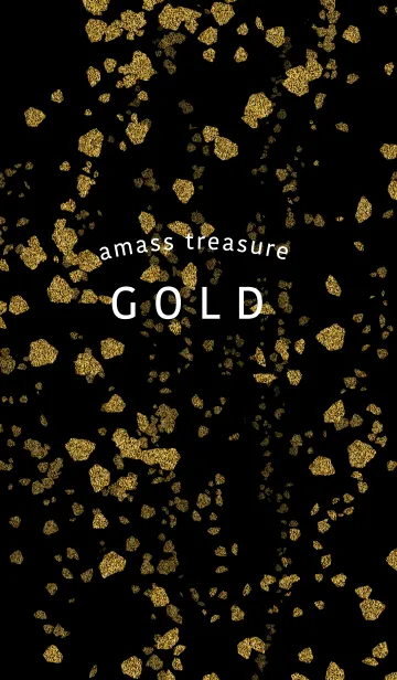 [LINE着せ替え] -amass treasure- GOLDの画像1