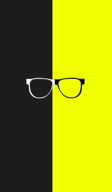 [LINE着せ替え] Two-tone glassesの画像1