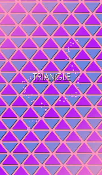 [LINE着せ替え] Triangular patternの画像1