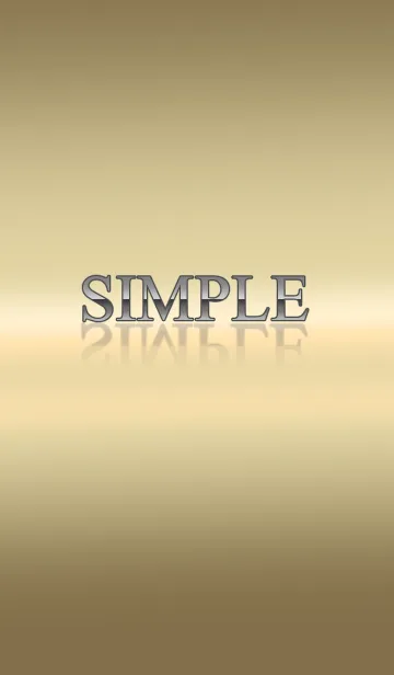 [LINE着せ替え] ちょっとリッチなSIMPLEの画像1