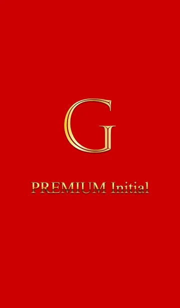 [LINE着せ替え] PREMIUM Initial Gの画像1