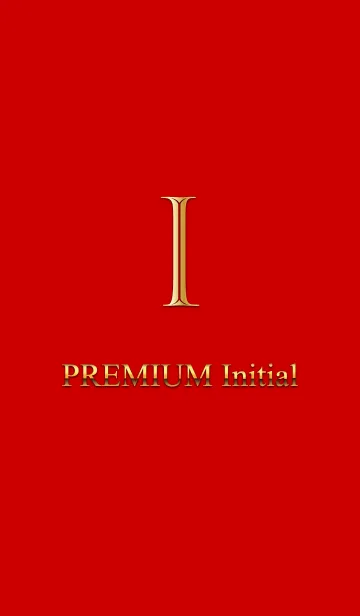 [LINE着せ替え] PREMIUM Initial Iの画像1