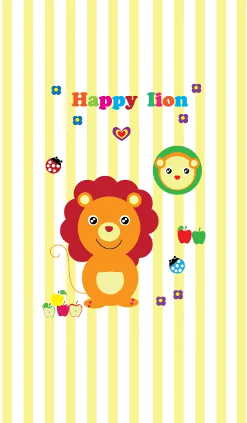 [LINE着せ替え] Lion theme v.2の画像1