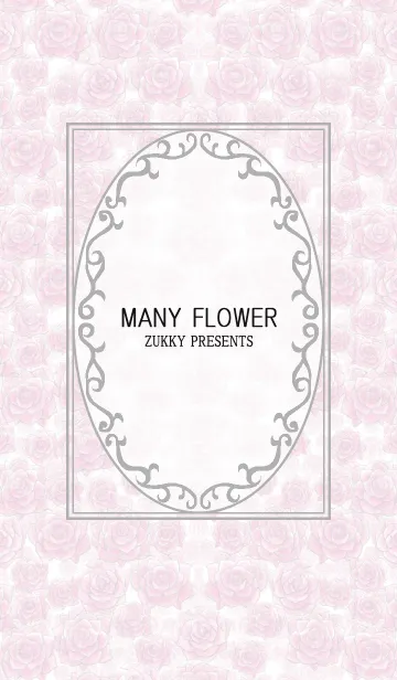 [LINE着せ替え] MANY FLOWER3の画像1