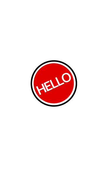 [LINE着せ替え] HELLO STICKER***の画像1