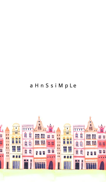 [LINE着せ替え] ahns simple_056_city03の画像1