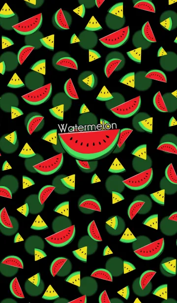 [LINE着せ替え] Watermelon patternの画像1