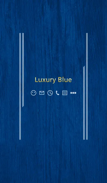 [LINE着せ替え] Luxury Blue colourの画像1