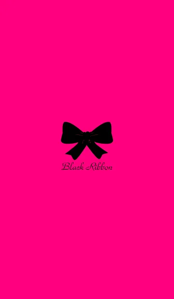 [LINE着せ替え] Black Ribbon Ⅱの画像1