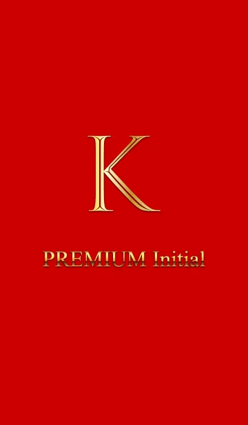 [LINE着せ替え] PREMIUM Initial Kの画像1