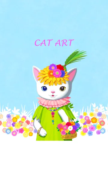 [LINE着せ替え] CAT ART 2の画像1