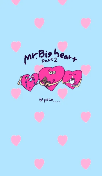 [LINE着せ替え] Mr.Big heart 2の画像1