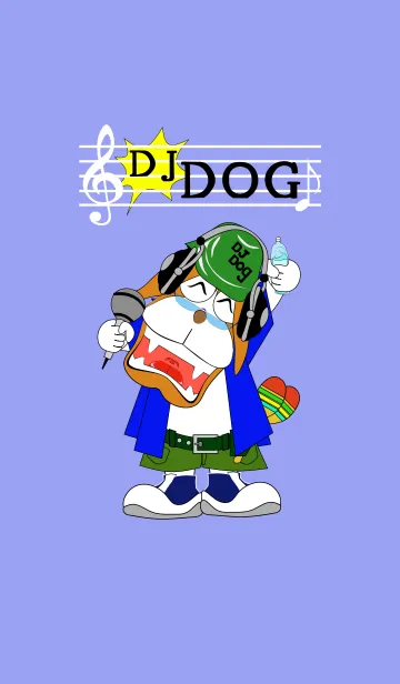 [LINE着せ替え] DJ DOGの画像1