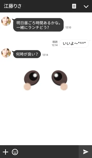 [LINE着せ替え] Face of the pandaの画像3