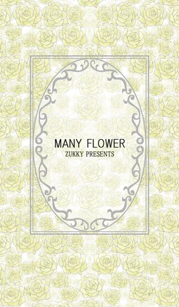 [LINE着せ替え] MANY FLOWER7の画像1