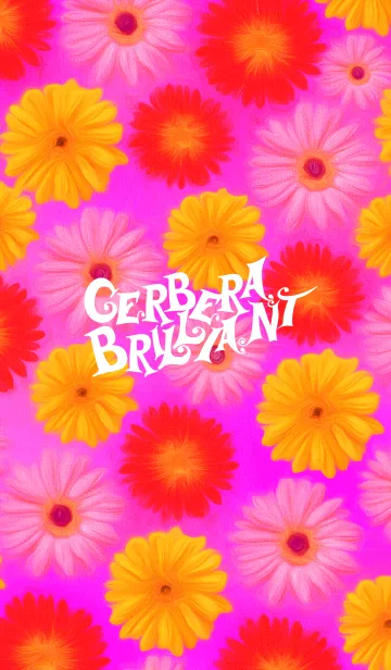 [LINE着せ替え] Gerbera brilliant kaiの画像1