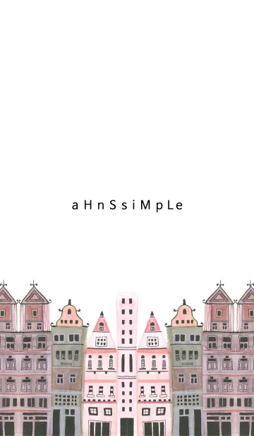 [LINE着せ替え] ahns simple_057_city04の画像1