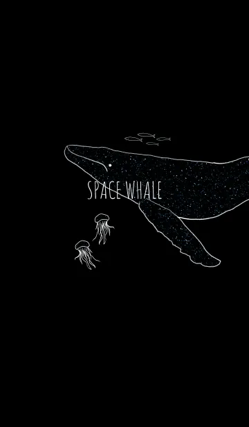 [LINE着せ替え] -SPACE WHALE-の画像1