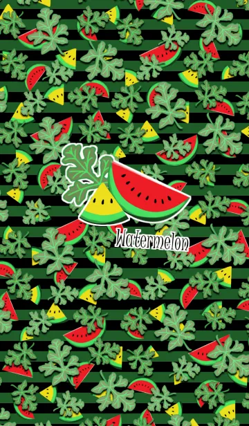 [LINE着せ替え] Watermelon pattern 2の画像1