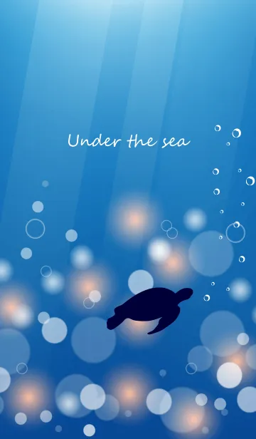 [LINE着せ替え] Under the sea..の画像1