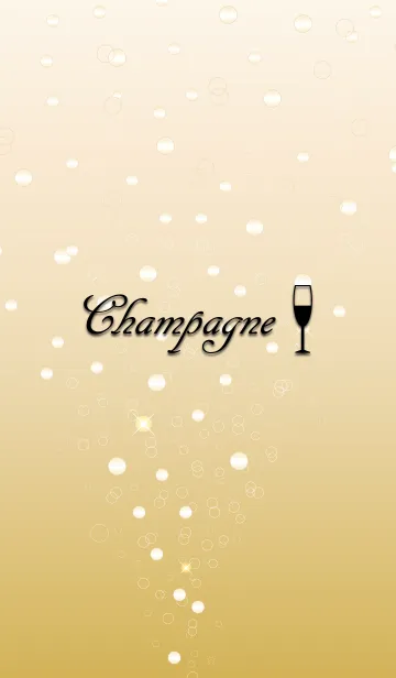 [LINE着せ替え] Champagneの画像1