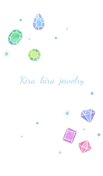 [LINE着せ替え] Kira kira jewelryの画像1