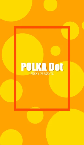 [LINE着せ替え] POLKA Dot Yellowの画像1