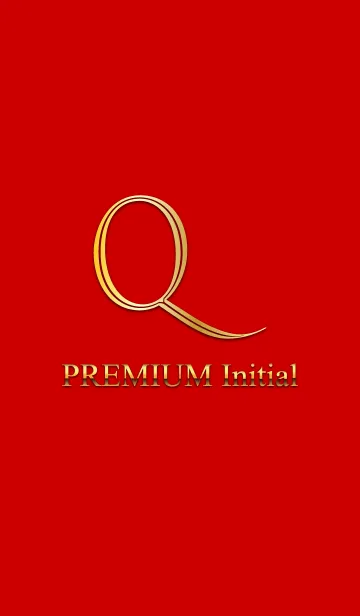 [LINE着せ替え] PREMIUM Initial Qの画像1