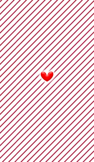 [LINE着せ替え] heart stripeの画像1