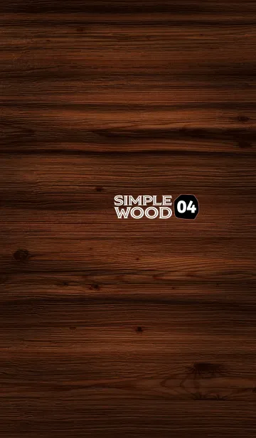 [LINE着せ替え] SIMPLE WOOD 04の画像1