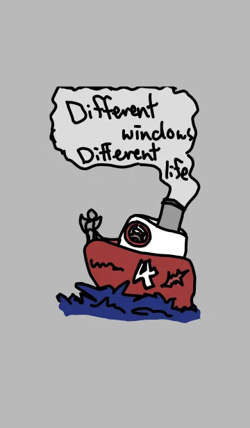 [LINE着せ替え] different window different life4の画像1