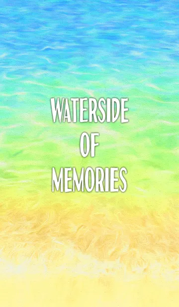 [LINE着せ替え] Waterside of memories！の画像1