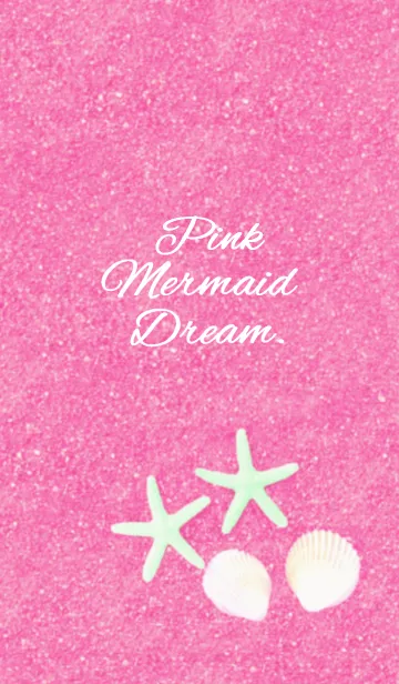 [LINE着せ替え] Pink Mermaid Dream.の画像1