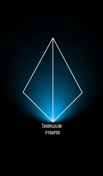 [LINE着せ替え] triangular pyramid.の画像1