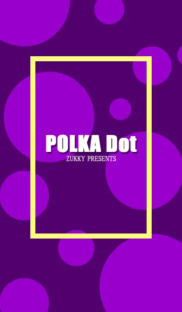 [LINE着せ替え] POLKA Dot Purpleの画像1