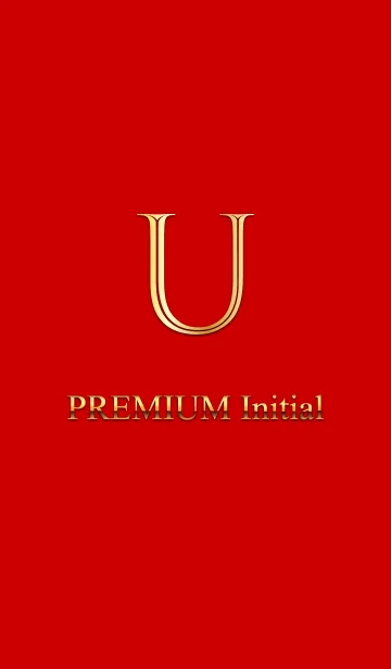 [LINE着せ替え] PREMIUM Initial Uの画像1